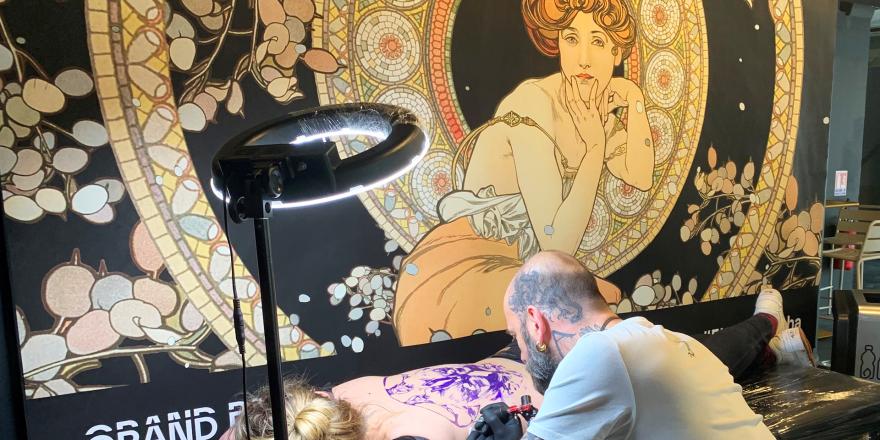 bannière event Mucha tatouage 